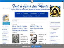 Tablet Screenshot of mariereine.com